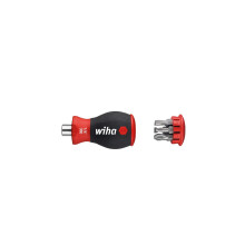 Wiha 380104 Magazine Bit-Holder Stubby Magnetic 1/4"