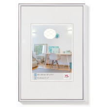 walther design KV040S New Lifestyle picture frame, 11.75 x 15.75 inch (30 x 40 cm), silver