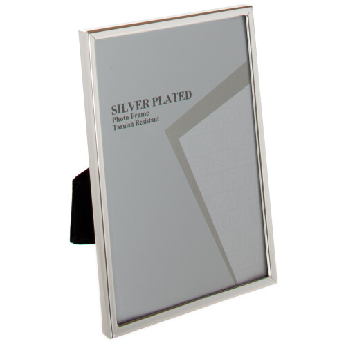 Unity A4 Silver Plated Thin Edge Photo Frame