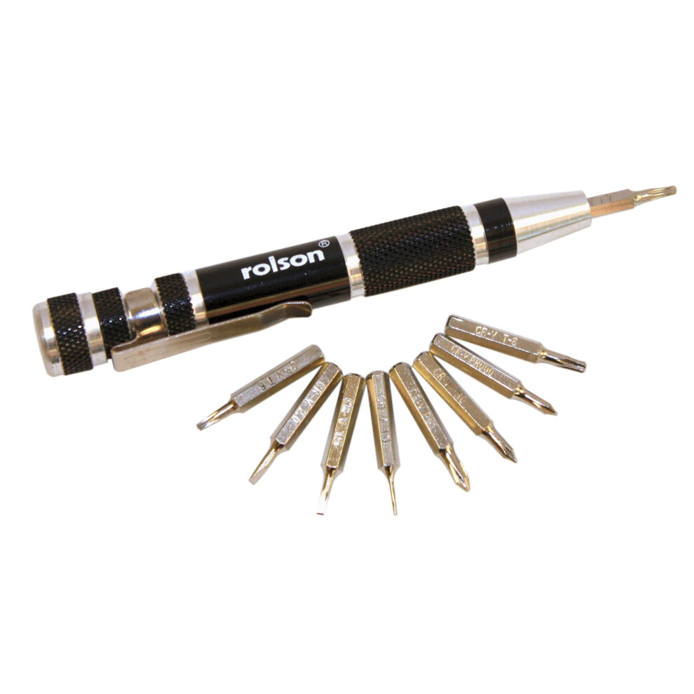 Rolson 28226 9-in-1 Precision Screwdriver