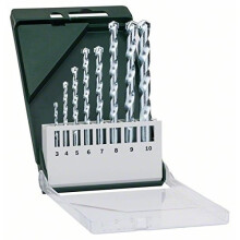Bosch 2609255462 Masonry Drill Bit Set, 8 Pieces