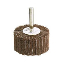 Wolfcraft 2032000 50 x 25mm Flap Wheel Burnishing Mop with 150-Grit