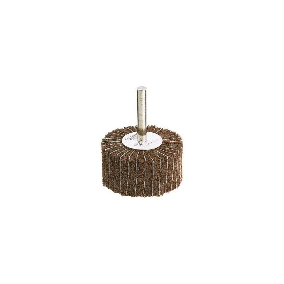 Wolfcraft 2032000 50 X 25Mm Flap Wheel Burnishing Mop With 150-Grit