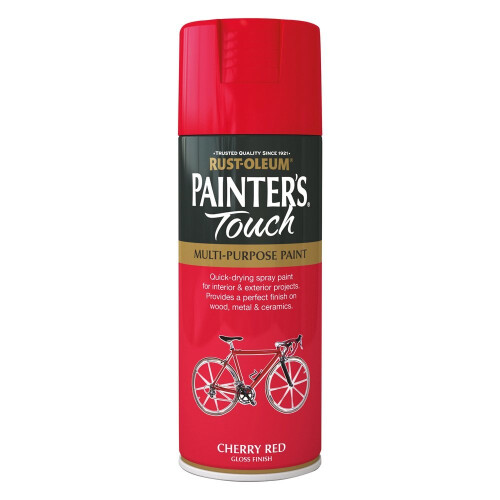 Rust-Oleum Rust-Oleum 400ml Painter's Touch Spray Paint - Cherry Red Gloss 1