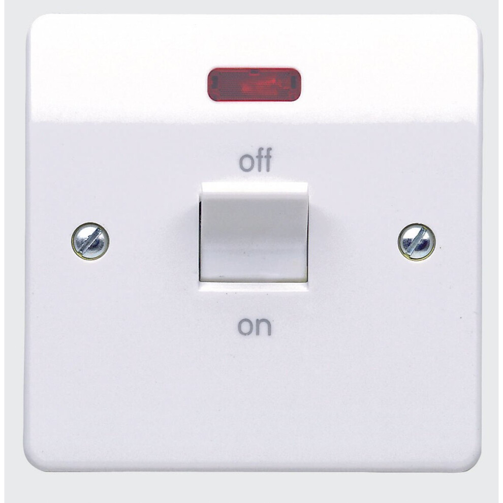 Mk K5105whi 32A Double-Pole Switch And Neon 5017490220448