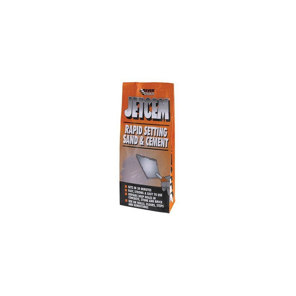 Everbuild JETX2 Jetcem Premix Sand And Cement 2Kg