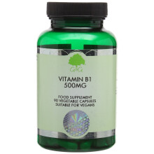 G&G Vitamins 500 mg Vitamin B1 Thiamin Capsules