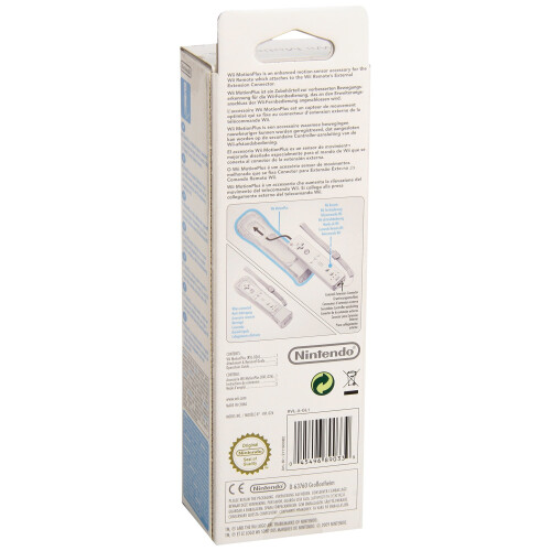 Refurbished Nintendo Nintendo Wii Motion Plus Accessory - White (Wii) 1