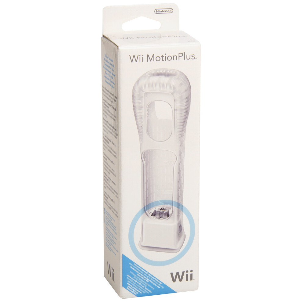 Nintendo Wii Motion Plus Accessory - White (Wii)