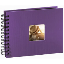 Fotoalbum - Hama - 00094881 - Spiraal - 50 pagina's - Mauve - 24 x 17 cm