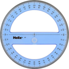 Helix 15cm / 360 Degree Protractor Angle Measure
