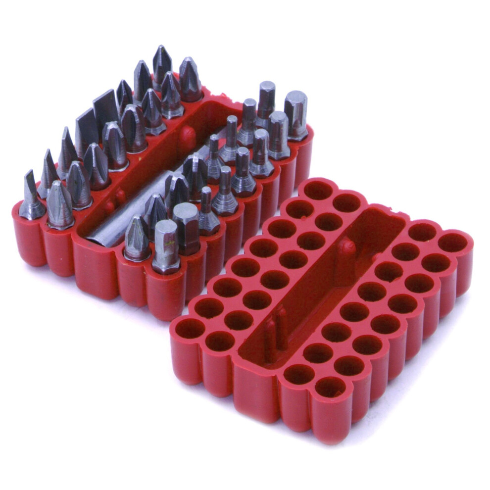 Rolson Screwdriver Bit Set - 33 Pieces