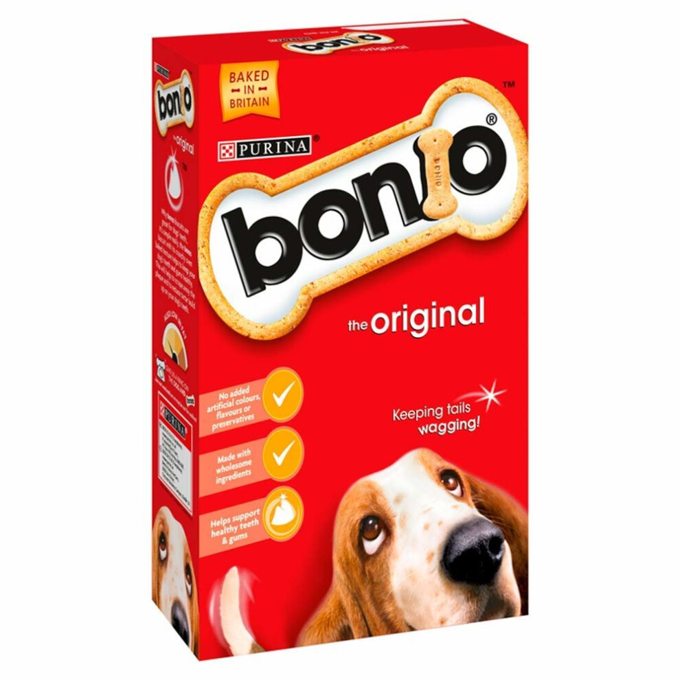 Bonio The Original Biscuits Dog Food 650g - Case of 5 (3.25kg)