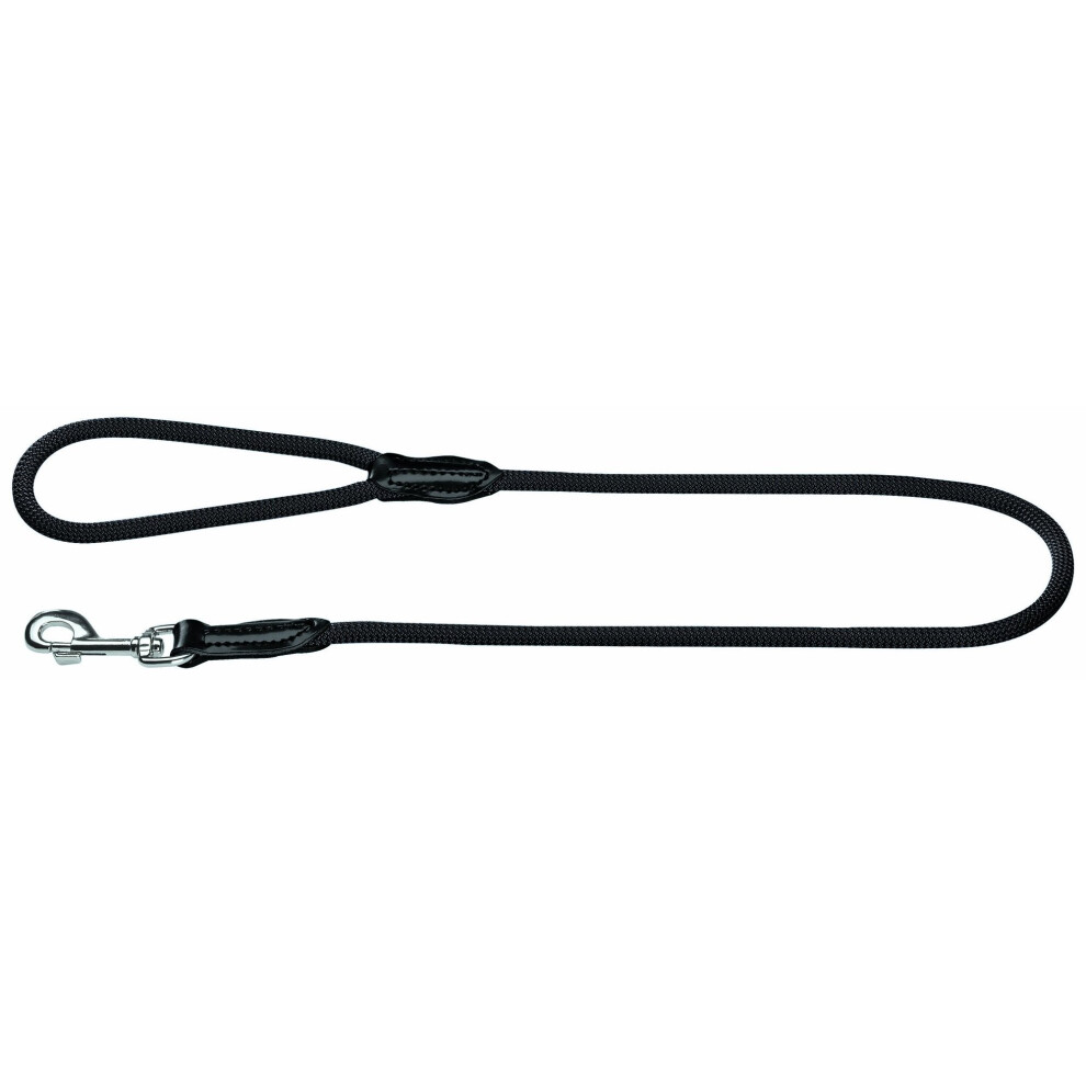 Hunter Freestyle Leash, 10 mm Diameter x 110 cm Length, Black