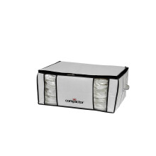 Compactor Life STYLE Vacuum Storage Tote  White/Grey – XXL