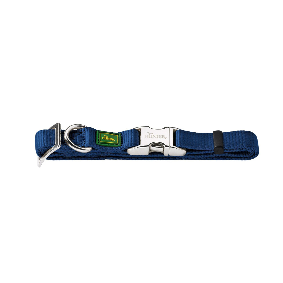 HUNTER Alu Strong Collar, Large, Blue/Navy Blue