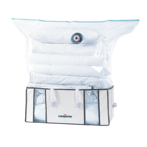 Compactor Life STYLE Vacuum Storage Tote  White/Grey – XXL 2