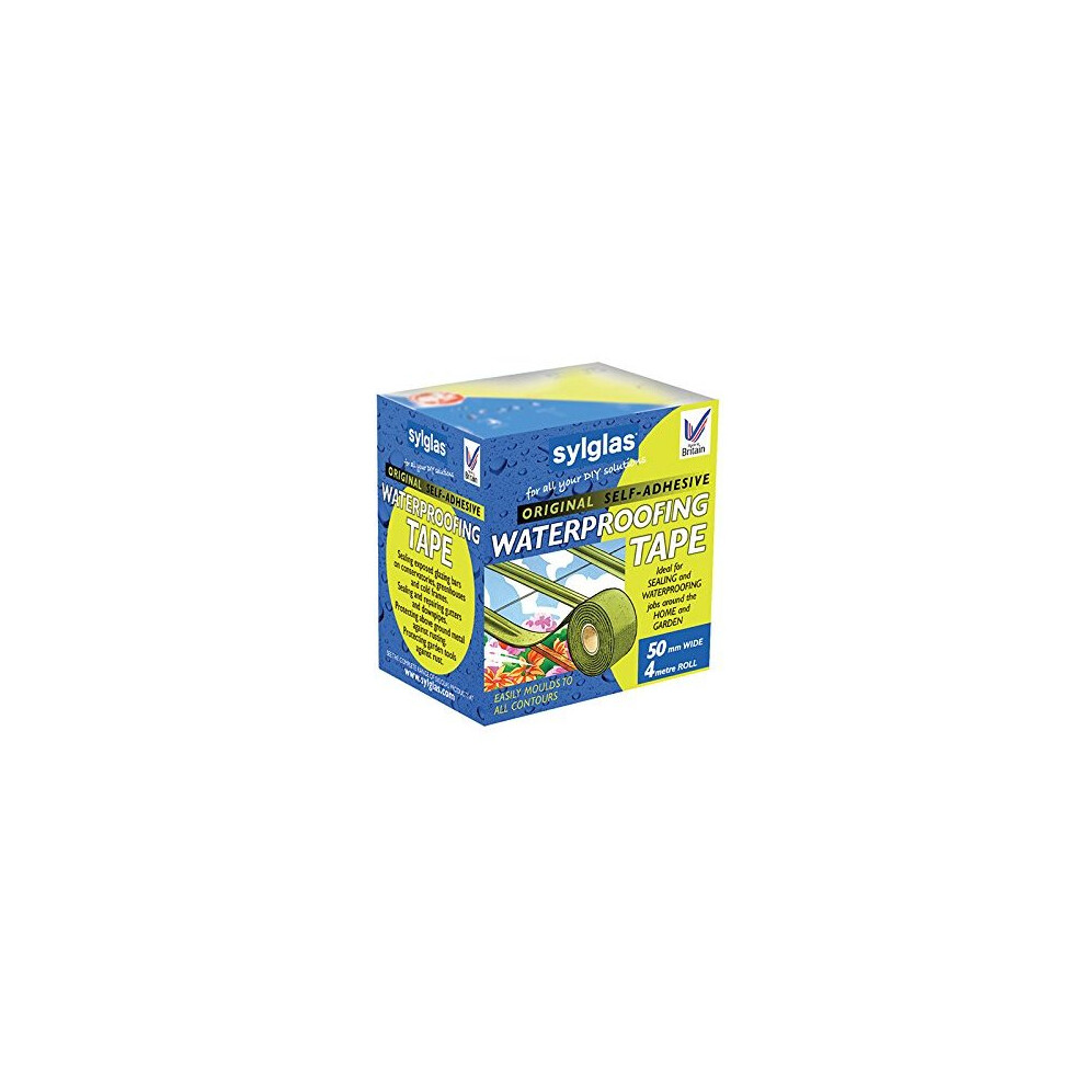 Sylglas WT100 Waterproofing Tape 4m x 50mm[variant Colors]
