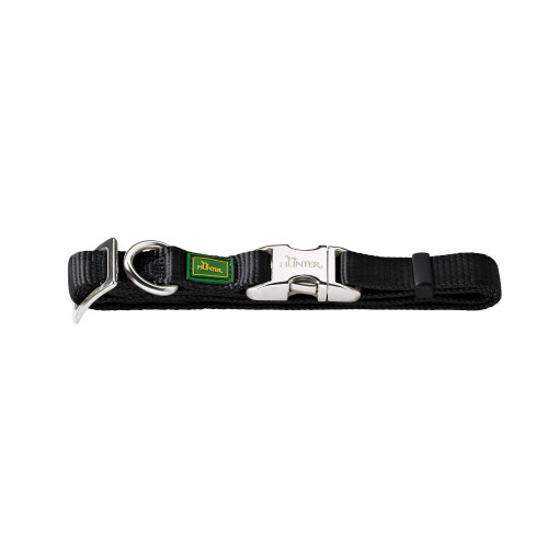 Hunter HUNTER Alu Strong Collar, Small, Black
