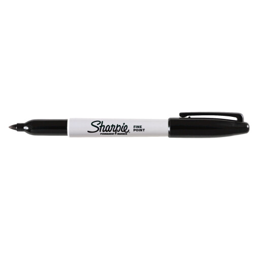 Sharpie Sharpie Fine Point Permanent Marker - Assorted Standard Colours, Pack of 4 1
