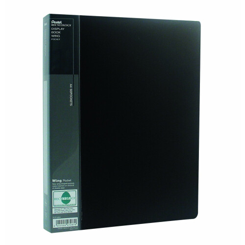 Pentel Pentel DCF446A Presentation Folder A4 60 Pockets - Black