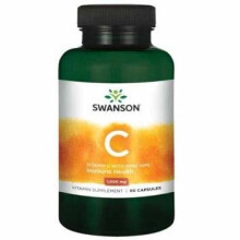 Swanson, Vitamine C avec Églantier, 90 Gélules