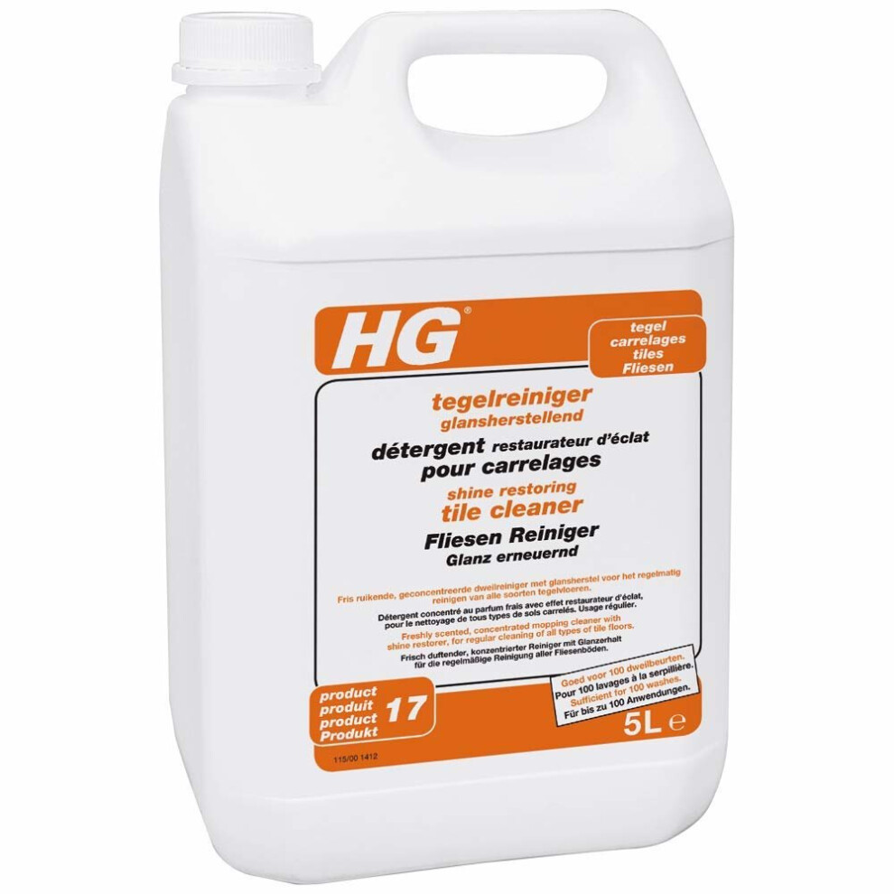 HG 5L Shine Restoring Tile Cleaner