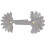 KS Tools 301.0090  Thread gauge imperial, 22 blades 1