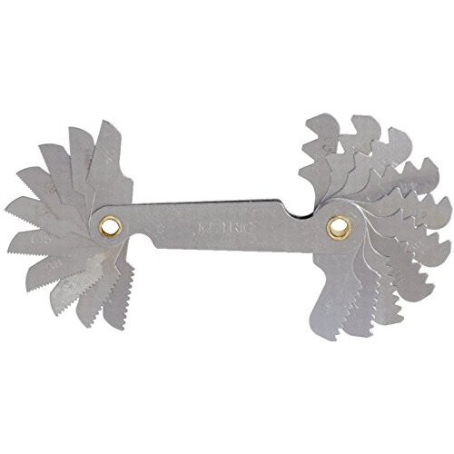 KS Tools 301.0090  Thread gauge imperial, 22 blades