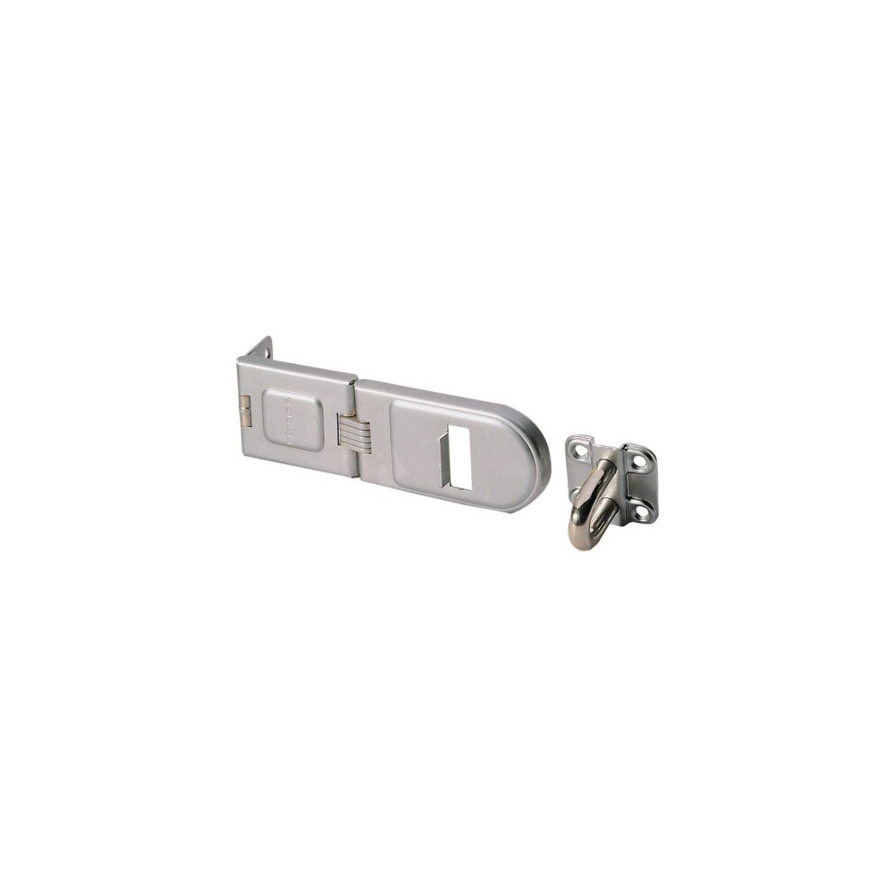 Masterlock 721 200 mm M/Lock Single Hinged Wrought Steel Hasp