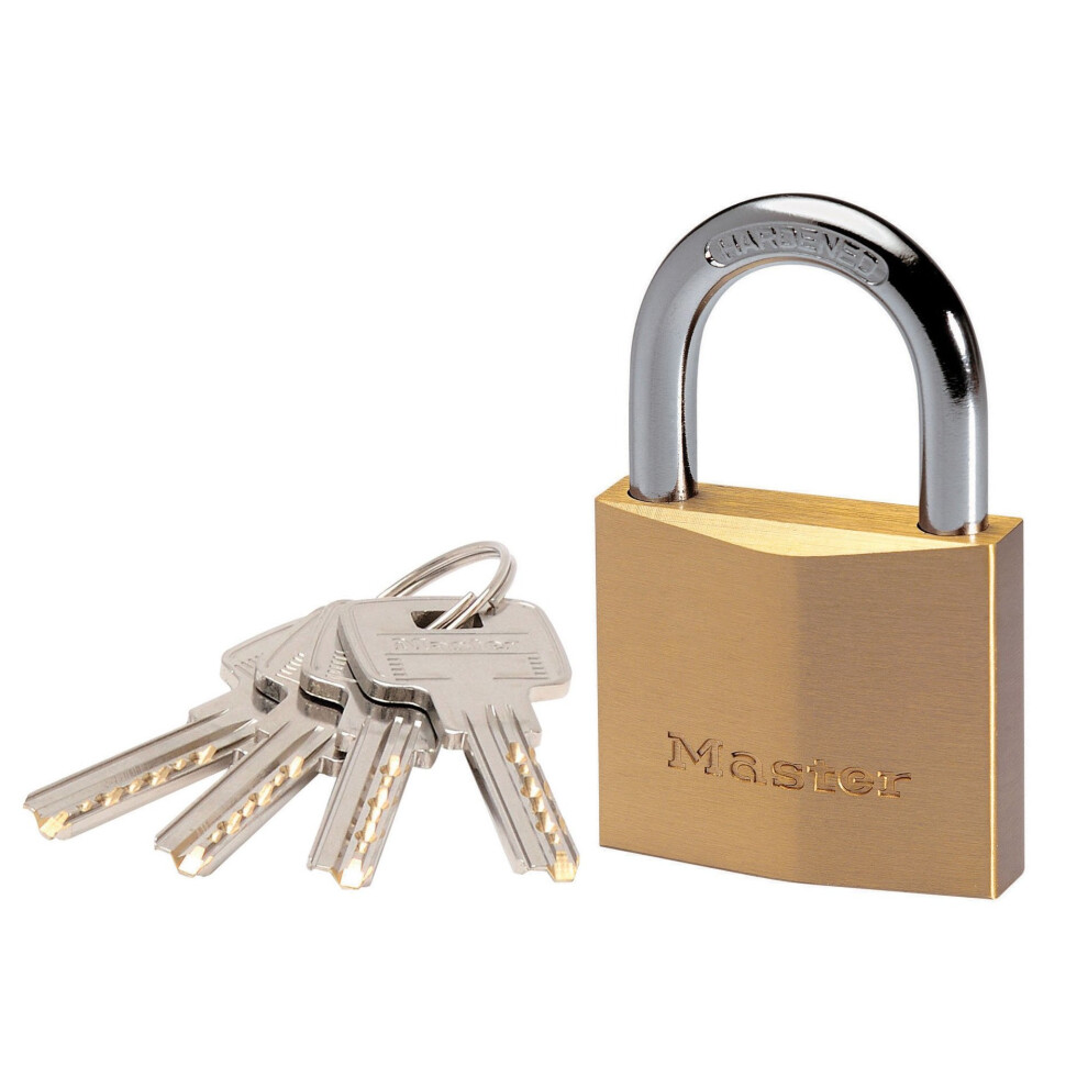 Master Lock 30mm Thick Solid Brass Padlock