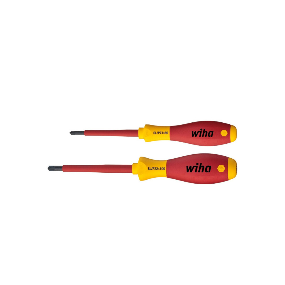 Wiha SB328S2 SoftFinish Electric Xeno Screwdriver Set 2 Piece