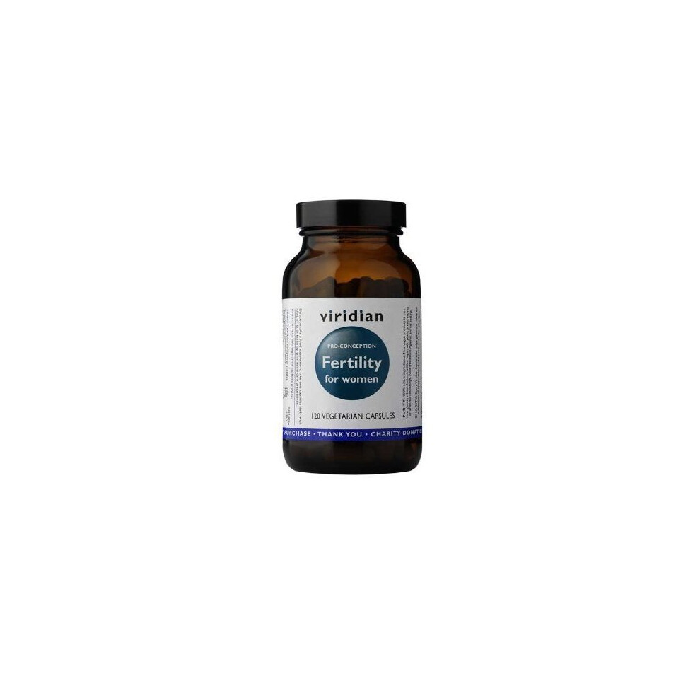 Viridian Pro-conception Fertility for Women - 60 Capsules - Image 4