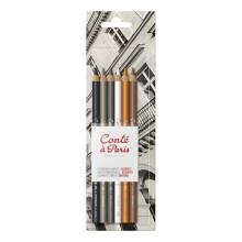 Conté à Paris Sketching Pencil - Assorted Colours (Pack of 6)