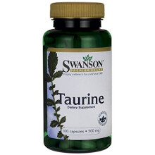 Swanson, Taurine, 500 mg, 100 Gélules