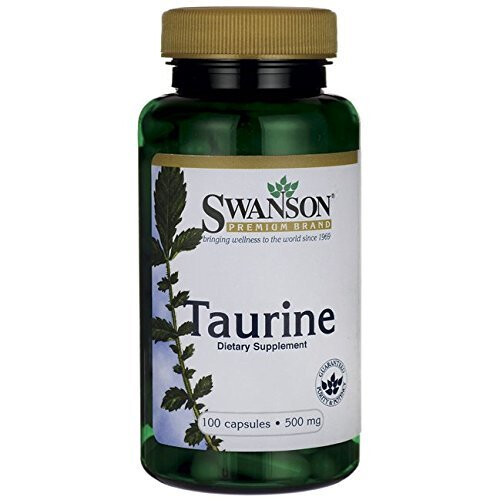 Swanson Taurine - 500mg, 100 Capsules