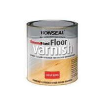 Ronseal DHFVG25L 2.5L Diamond Hard Floor Varnish Gloss