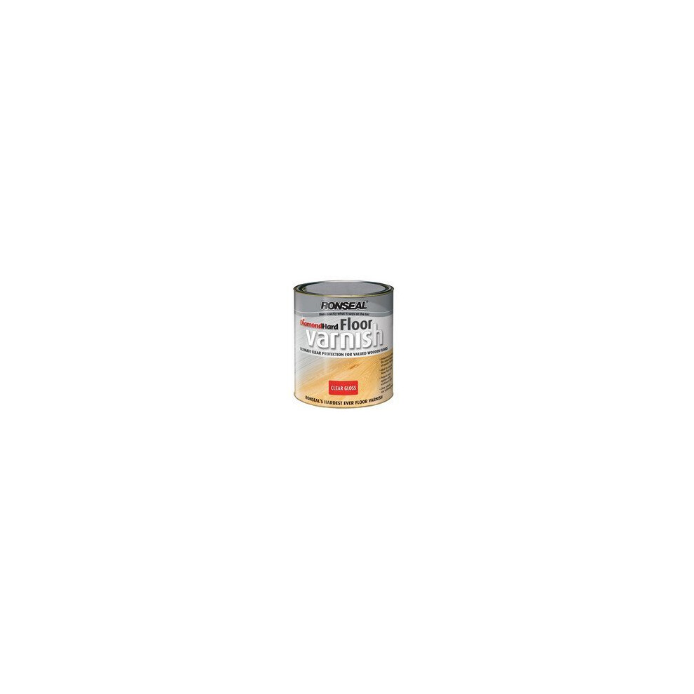 Ronseal DHFVG25L 2.5L Diamond Hard Floor Varnish Gloss