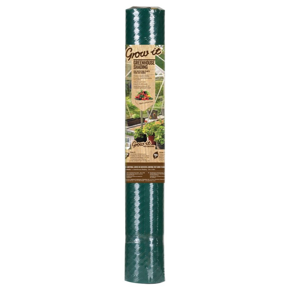Grow It 70626 500 x 60 x 0.2 cm Greenhouse Shading - Green