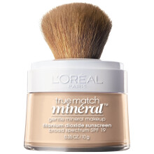 L'Oreal Paris True Match Mineral Puderfoundation, Soft Ivory, 0.35oz