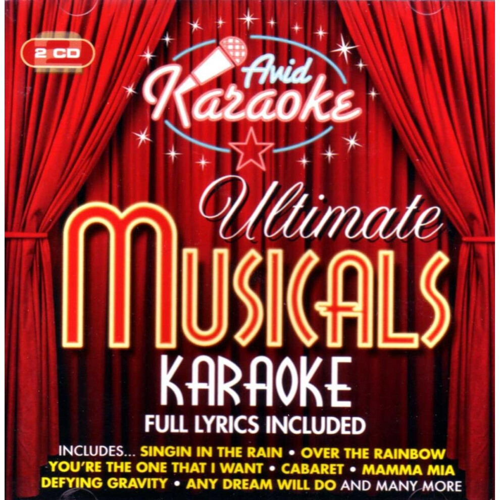 Avid Karaoke - Ultimate Musicals Karaoke