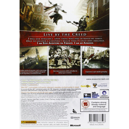 Assassin's Creed II XBOX 360 1