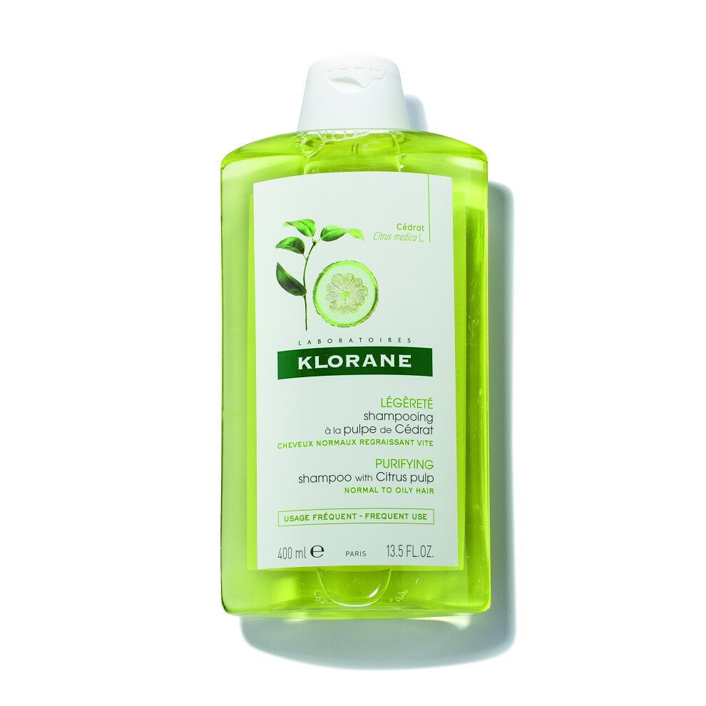 Klorane Purifying Shampoo With Citrus Pulp - Normal To Oily Hair (400Ml)