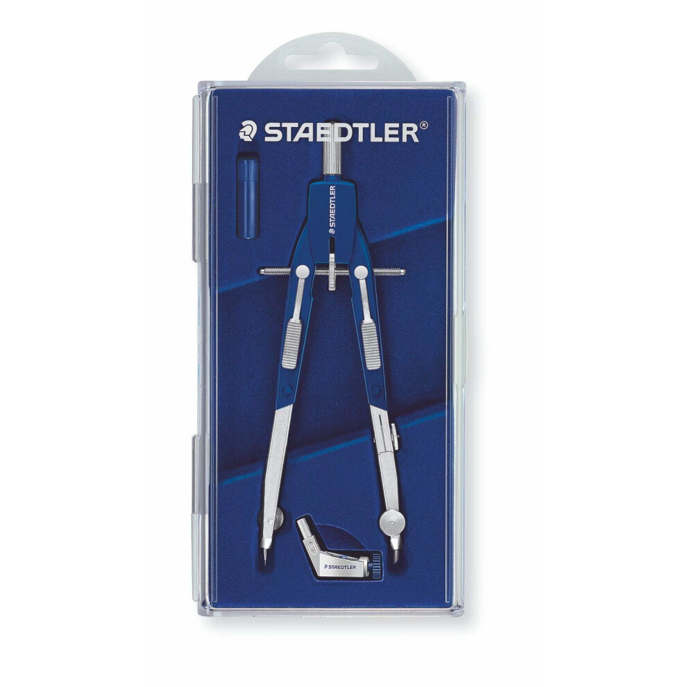 Staedtler 55201 Mars 552 Comfort Spring Bow Compass Blue/Silver