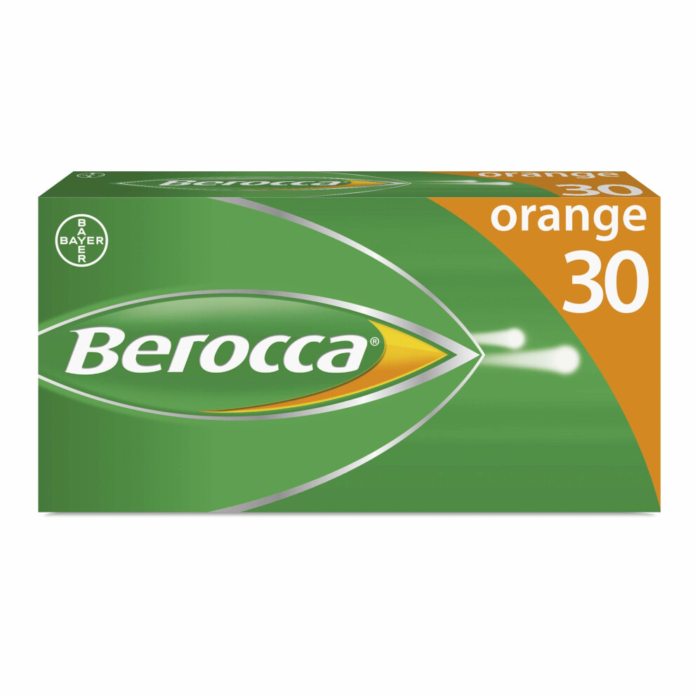 Berocca Orange Energy Vitamin - 30 Tablets