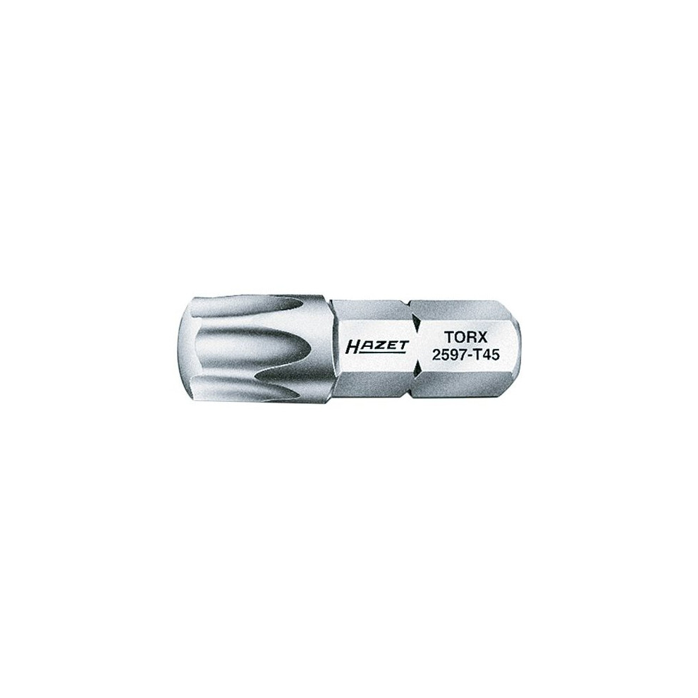Hazet 2597-T45 25 Mm Tâ45 Torx Profile Bit - Multi-Colour 4000896017393