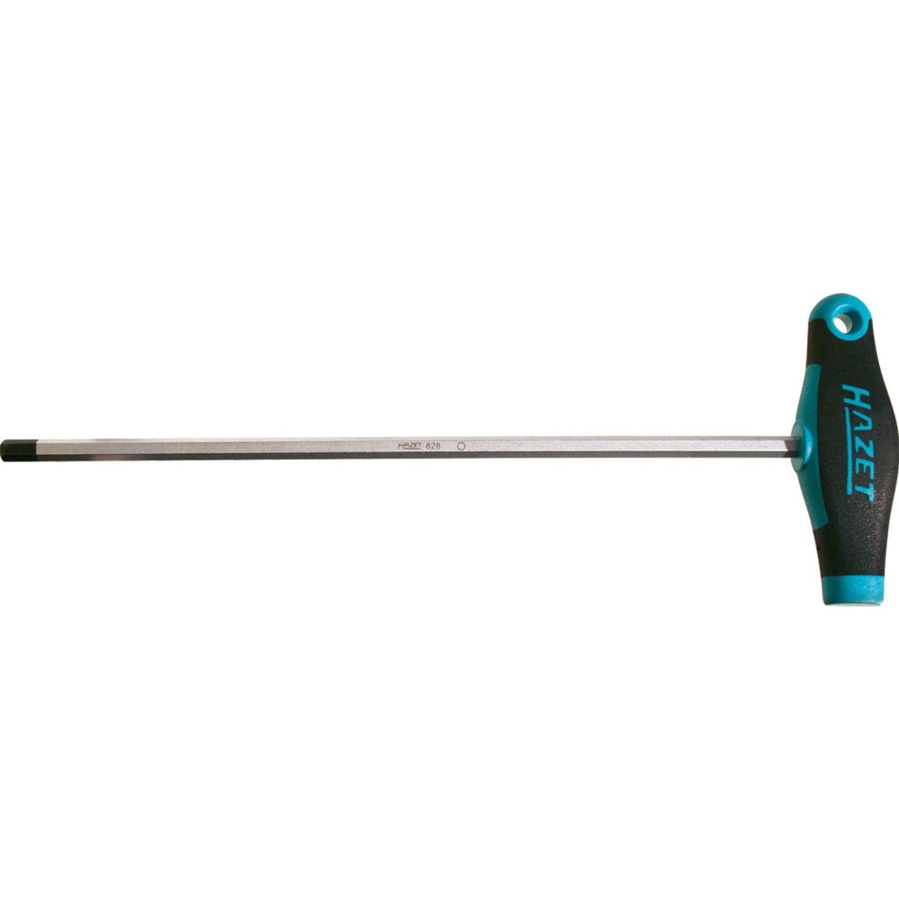 Hazet 828-2 Hexagon Profile Screwdriver With Burnished Tips - Chrome-Plated 4000896034123