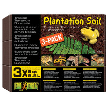 Exo Terra Plantation Soil Substrate, 3 x 8.8 Litre