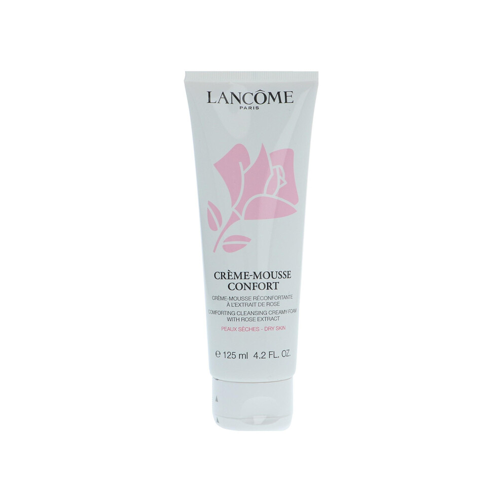 Lancome Creme Mousse Confort Comforting Creamy Foaming Cleanser Dry Skin 125ml