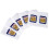 Hama Hama Self Adhesive Sleeves for SD/MMC/xD/Memory Stick Memory Cards - White 1
